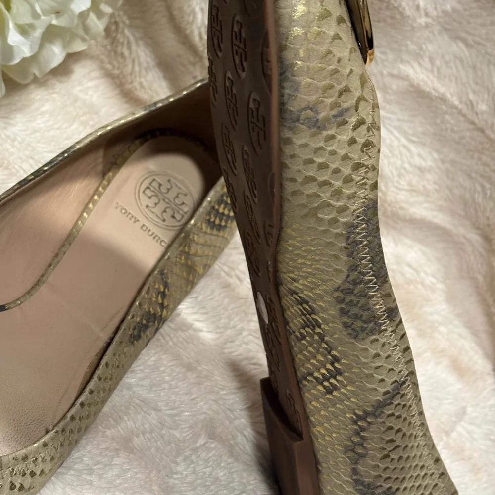 Tory Burch chic metallic